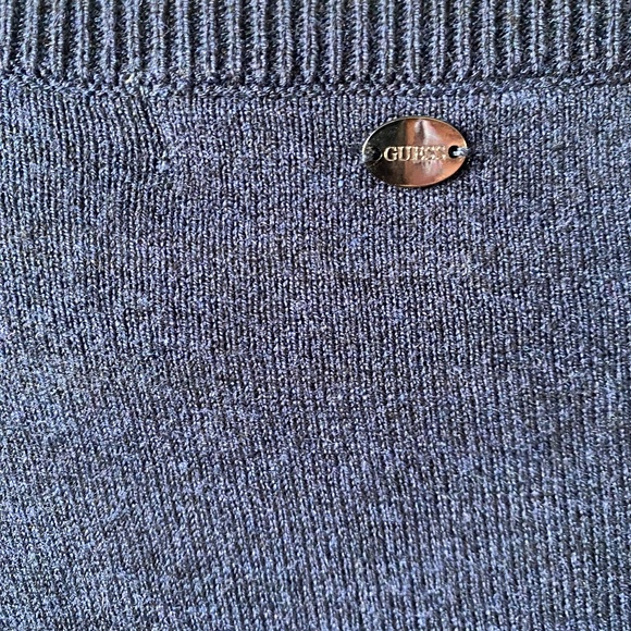 Guess Blue Sweater with attached Camisole - Picture 3 of 5